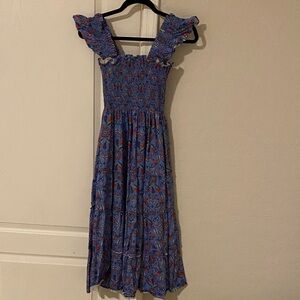 Hill House Floral Smocked Dress